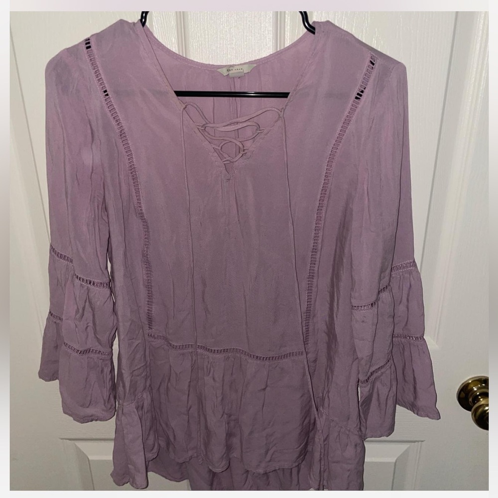 Lavender blouse